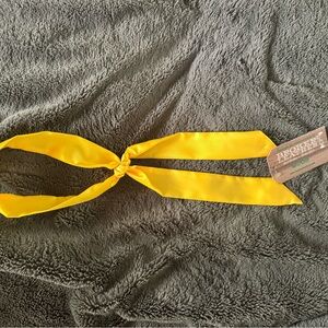 Wild Rag Twilly Yellow NWT